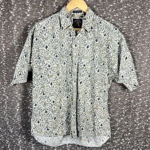 Salty Dog Gant Short Sleeve Button Up Bar Shirt Top